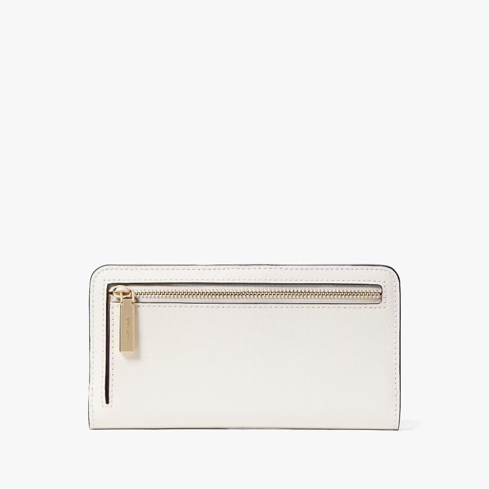 Kate Spade Coffee Break Large Slim Bifold Wallet Boutique NWT - Picture 2 of 4
